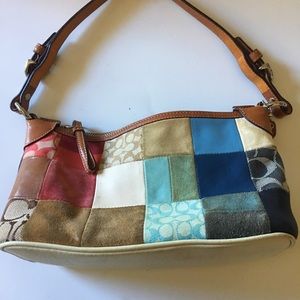 Coach signature patchwork Demi bag